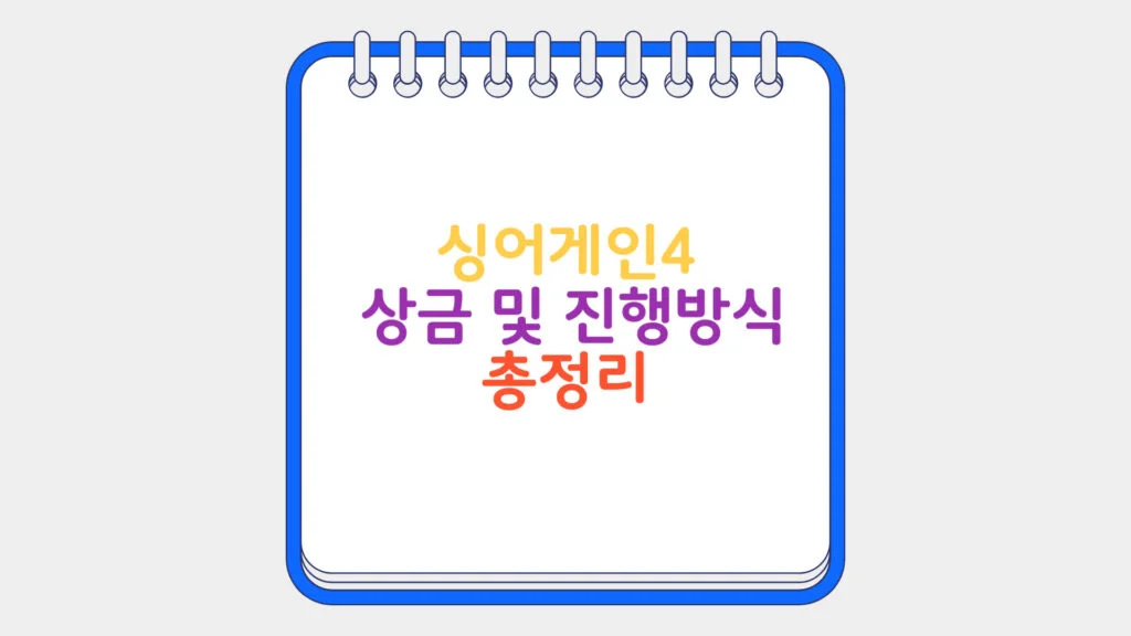 현재 이미지: 싱어게인4 상금